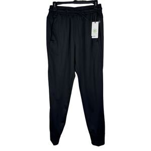 Gaiam Men Slim Small Restorative Joggers Pants Pull-On Stretch Pocket Drawstring